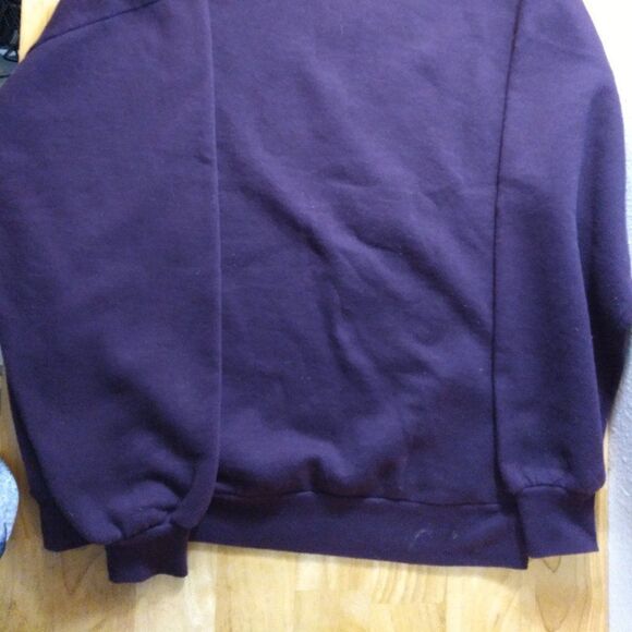 Vintage Peacock Roses Floral Hearts Double Collar Sweatshirt - Picture 8 of 8